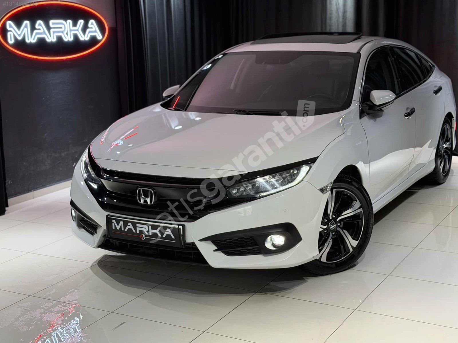 MARKA'DAN 2017 CİVİC RS 182 HP İLK ELDEN 91.000 KM'DE