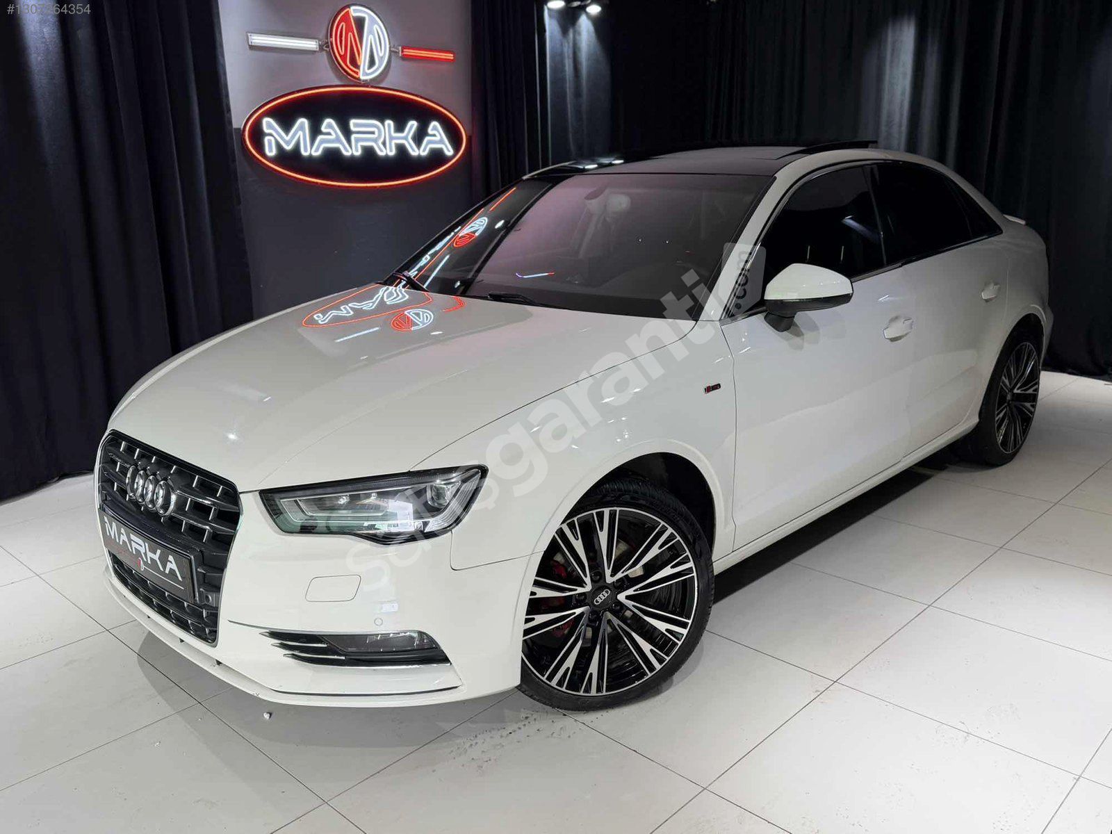 MARKA'DAN 2014 AUDİ A3 SEDAN 1.6 TDİ AMBİENTE/LED FAR/CAM TVN