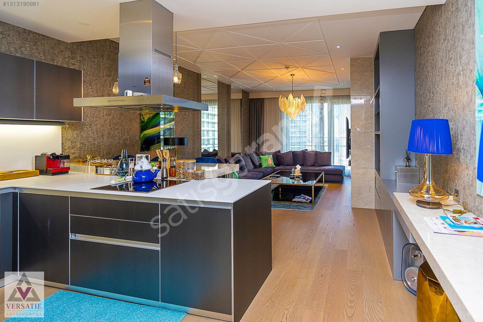 VERSATIE'DEN ZORLU CENTER R3 KULE'DE E TIPI KIRALIK 2+1