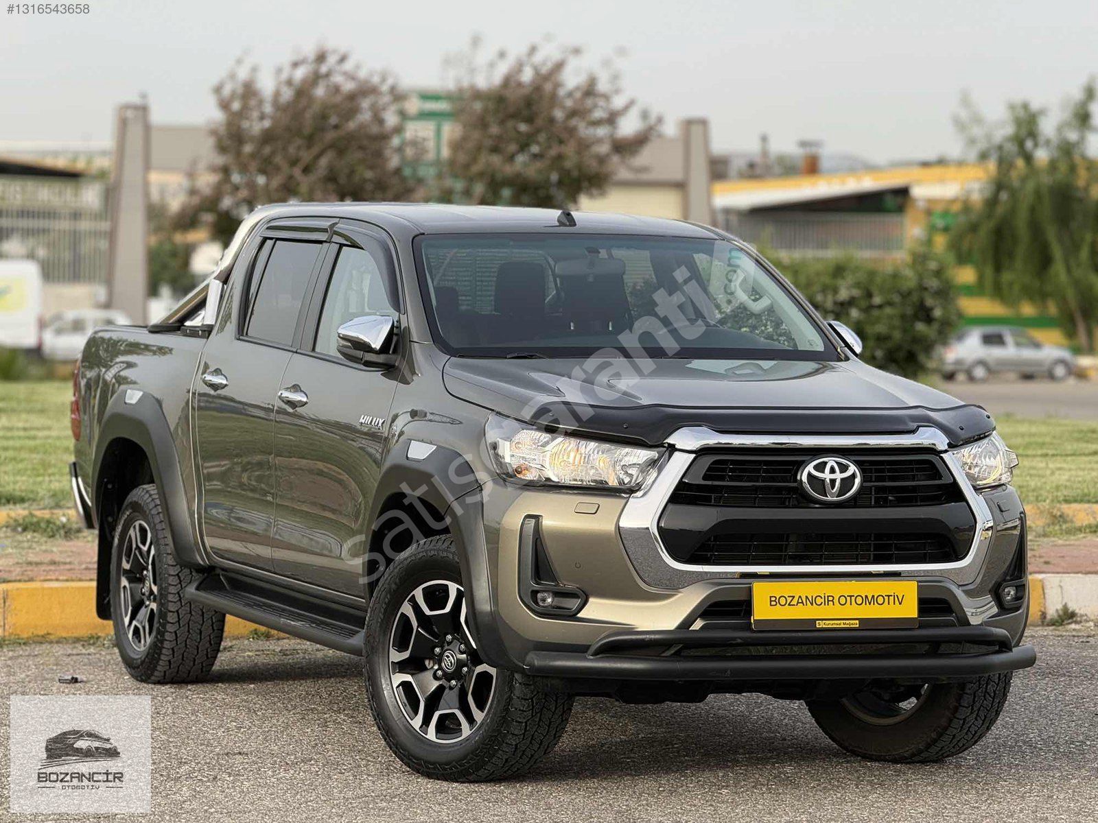 BOZANCİR 2022 TOYOTA HİLUX 2.4 ADVENTURE HATASIZ BOYASIZ