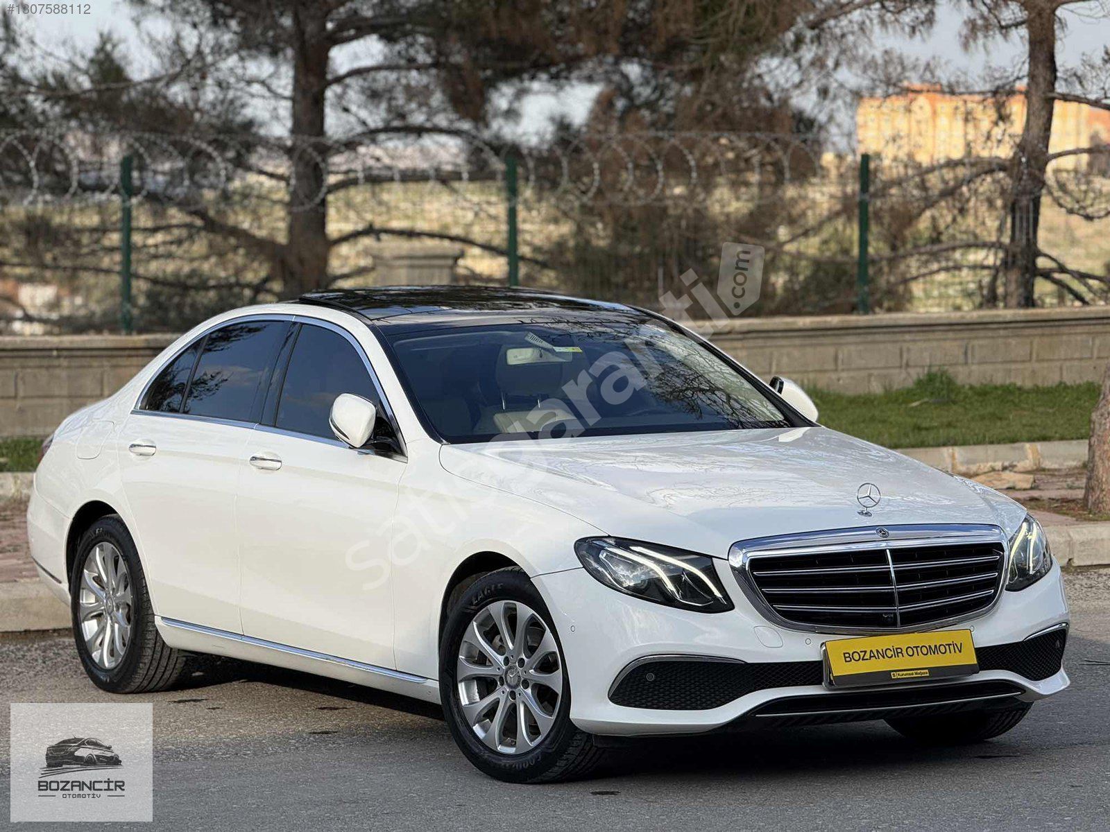 2016 MERCEDES BENZ E220d EXCLUSİVE HATASIZ BOYASIZ CAM TAVAN