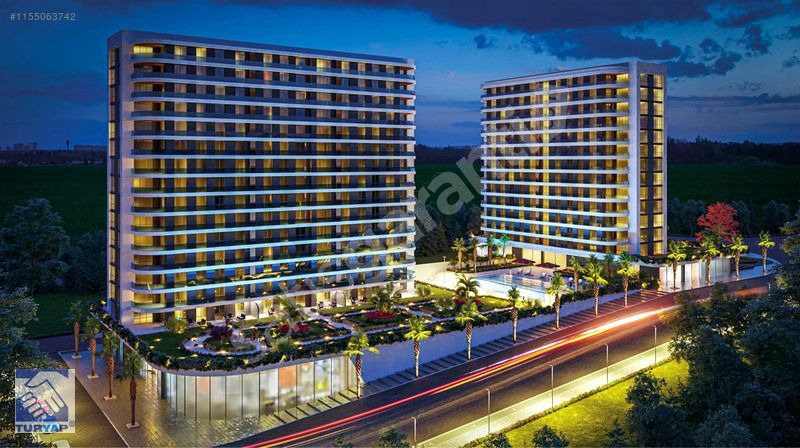 TURYAP İSTASYON'dan PARADISE PALACE'da ARA KAT 3+1 SATILIK DAİRE