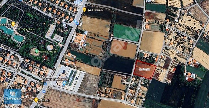 HATIP CADDESİ SADEM USTA ARKASI TAKASA UYGUN MÜSTAKİL TARLA