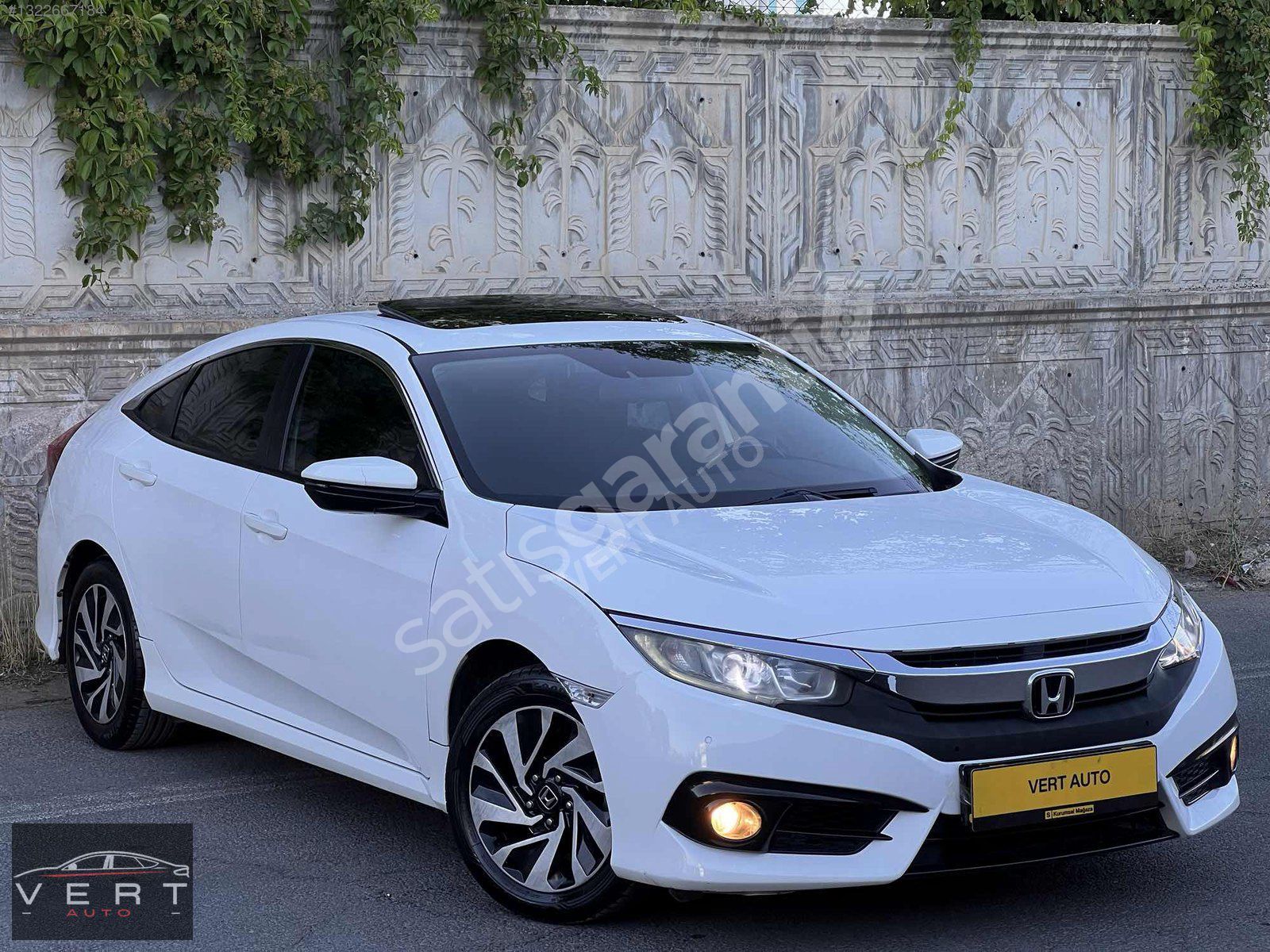 2016-17 HONDA CIVIC 1.6 LPG+OTOMATİK VTS+1 PARCA BOYALI