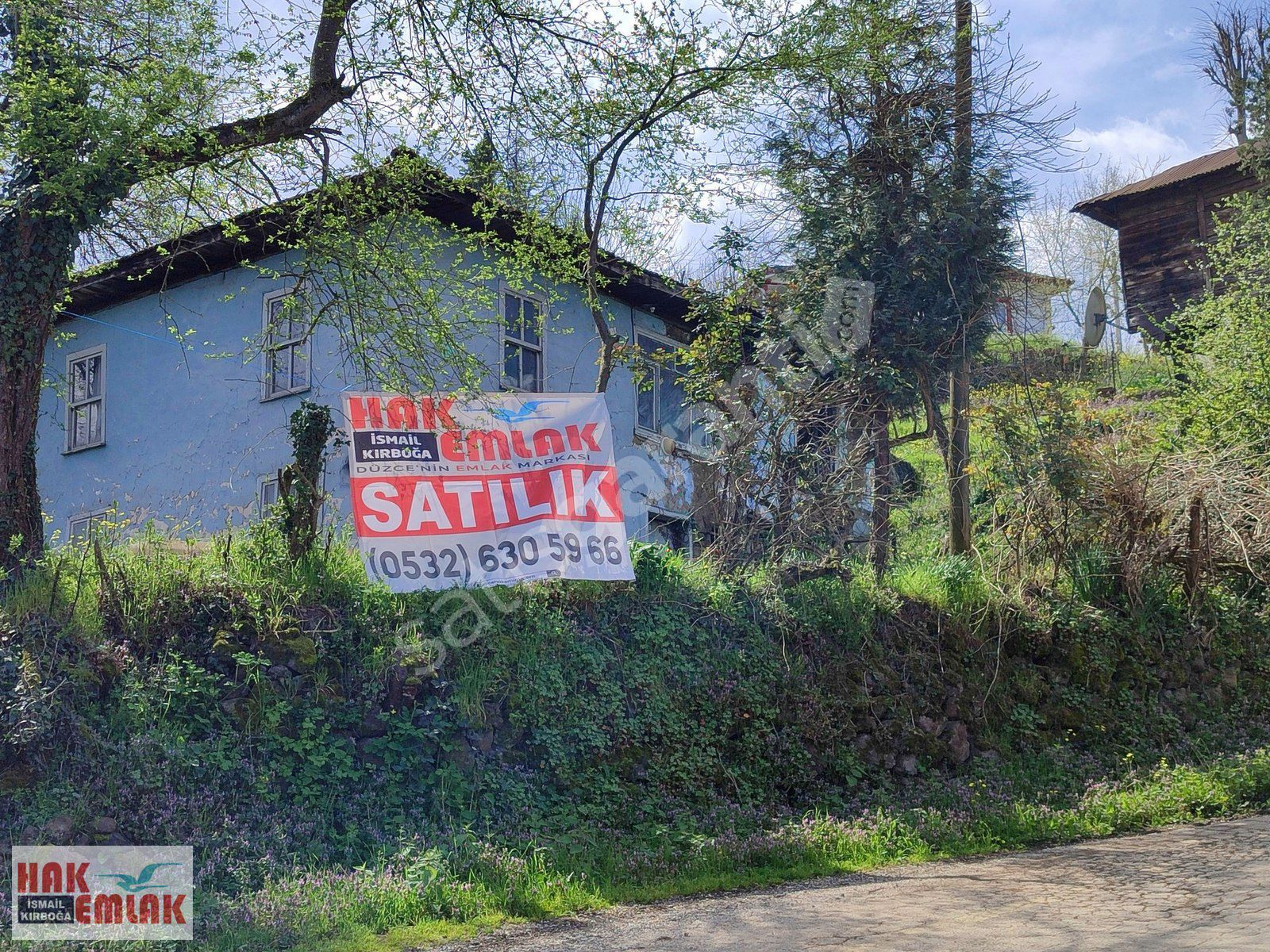 Hak Emlak'tan Gölyaka-Hamamüstü Köyünde Satılık 3.495 m² Arsa