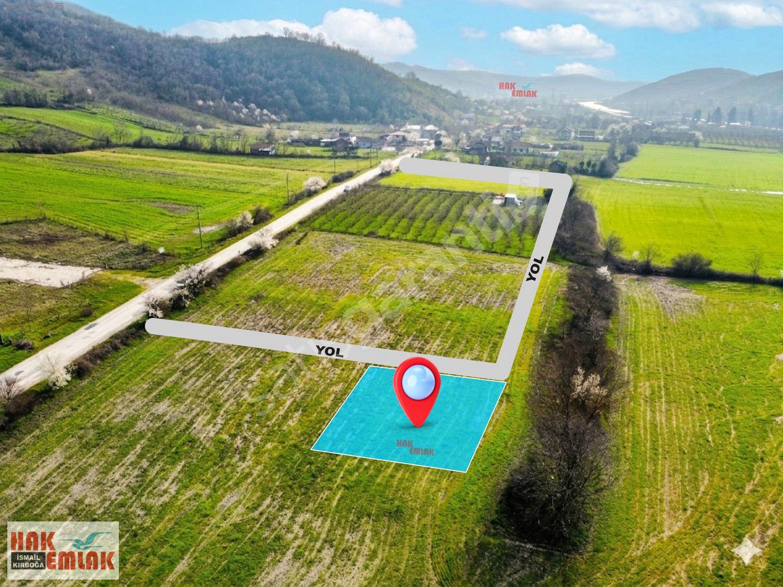 Hak Emlak'tan Merkez Çiftlik Mah.de Satılık 359m² Fırsat Arsa
