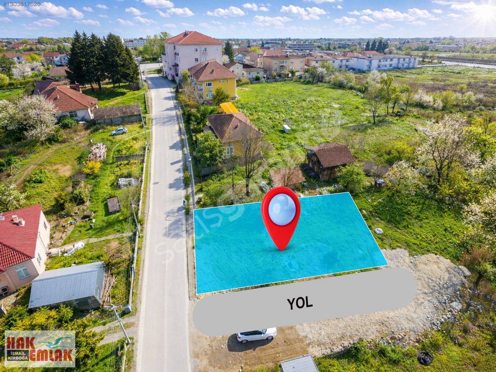 Hak Emlakta Koçyazı Mah En Değerli Noktasında Satılık 335m² Arsa