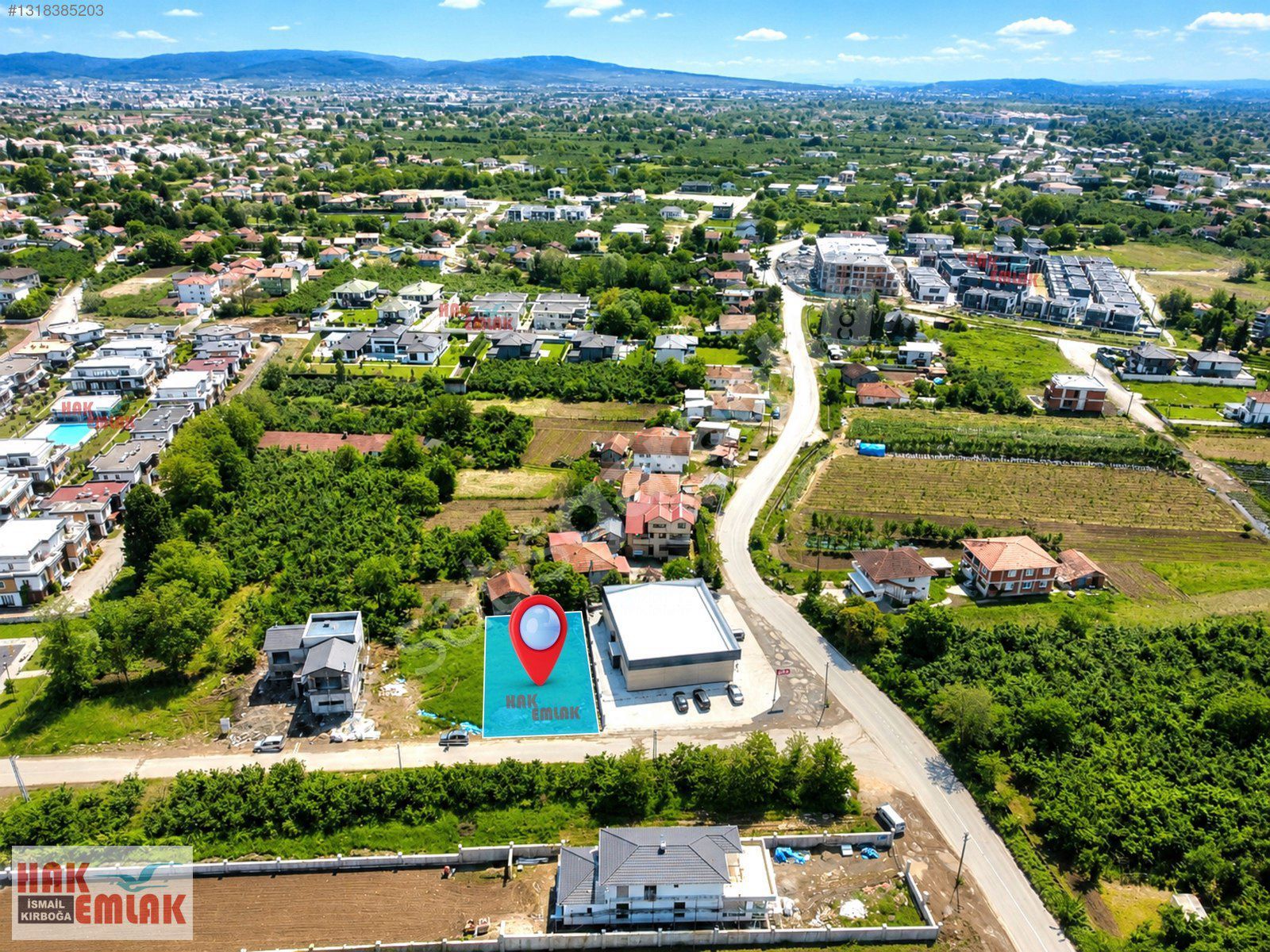 Hak Emlakta Yatırımlık Villa Yapımına Uygun 533m² Prestijli Arsa