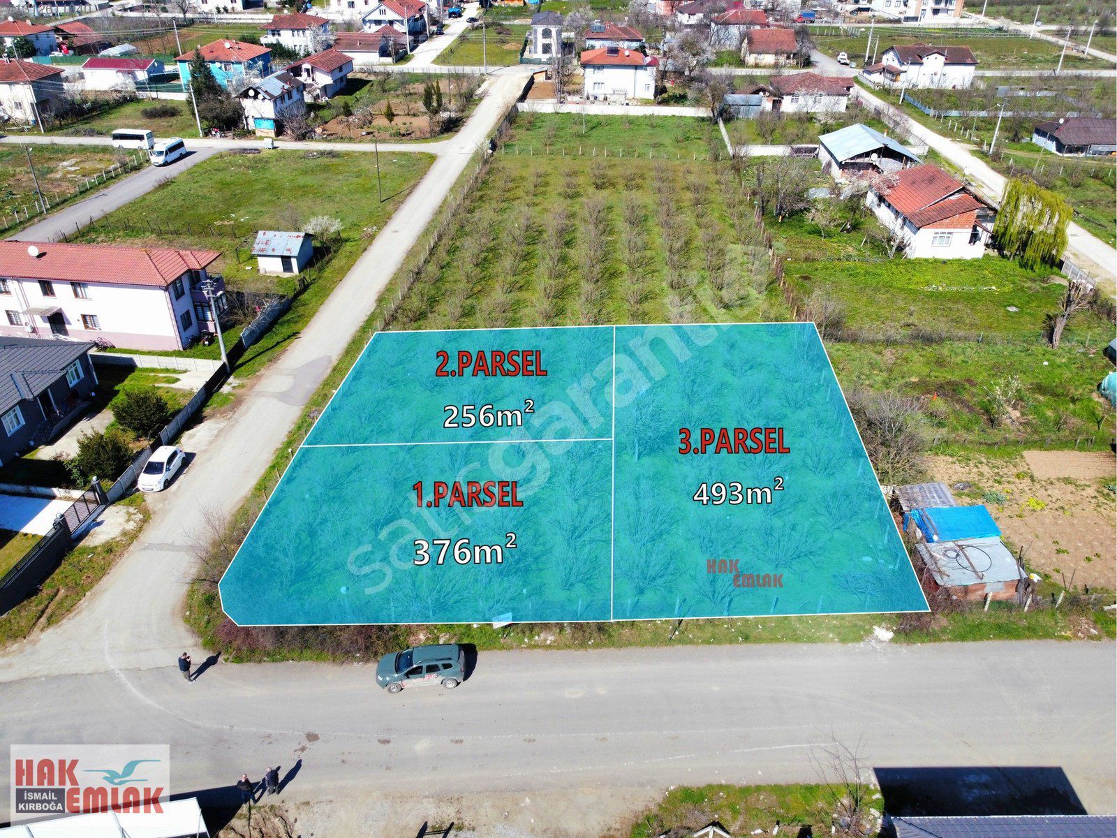 HAK EMLAKTAN ARAPÇİFTLİĞİ'NDE VİLLALAR BÖLGESİ SATILIK ARSALAR