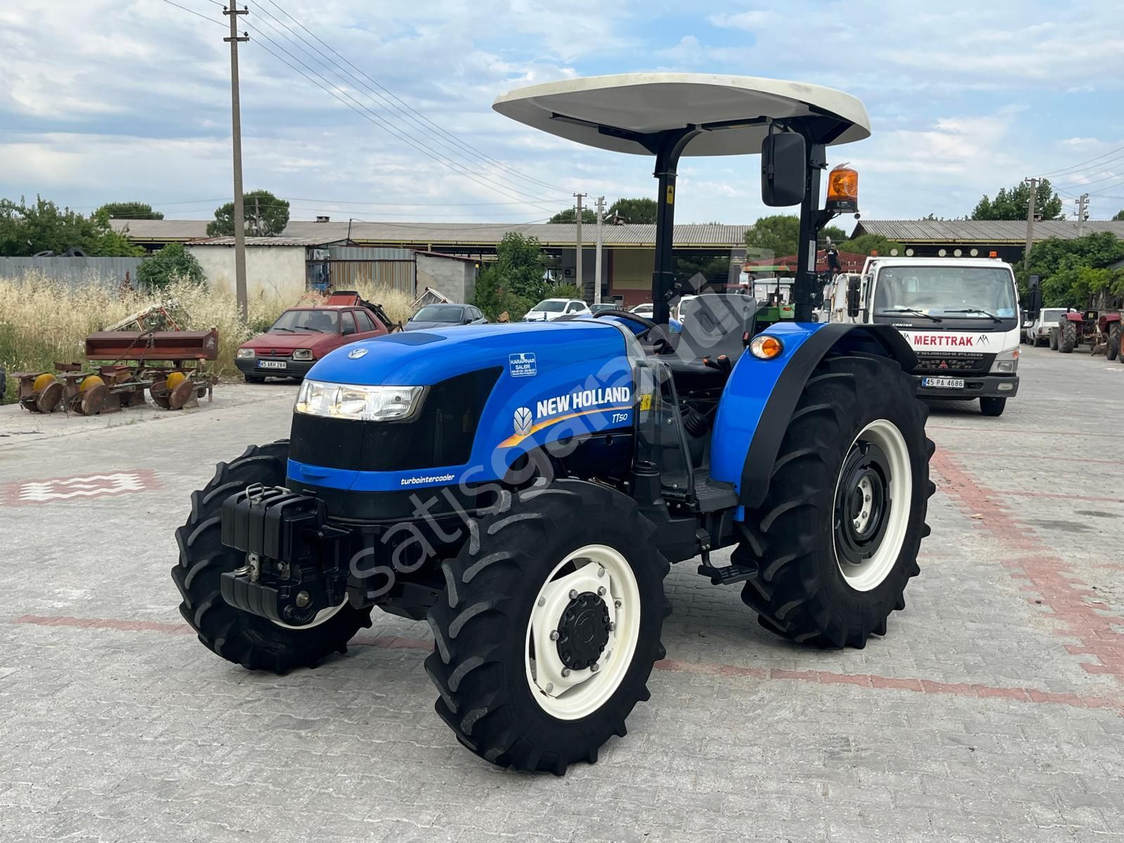 2017 NEW HOLLAND TT50 1600 SAATTE SINIF MAKİNA