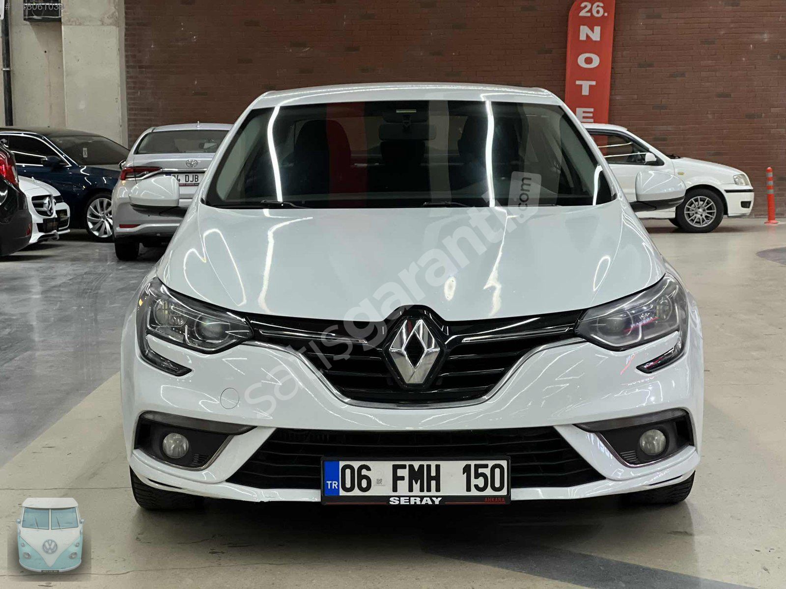 2018 / MEGANE SEDAN 1.5 DCI TOUCH / OTOMATİK / ANAHTARSIZ GİRİŞ
