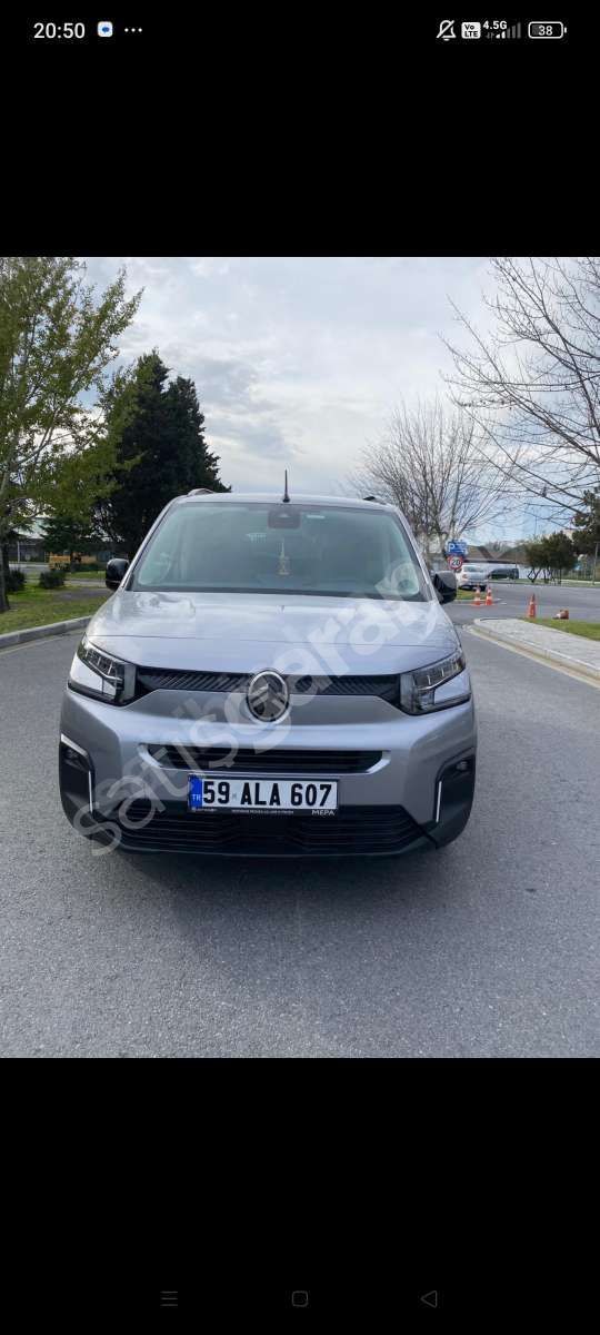 2024 Model 2025 Çıkışlı Citroen Berlingo 1.5 Feel Hold