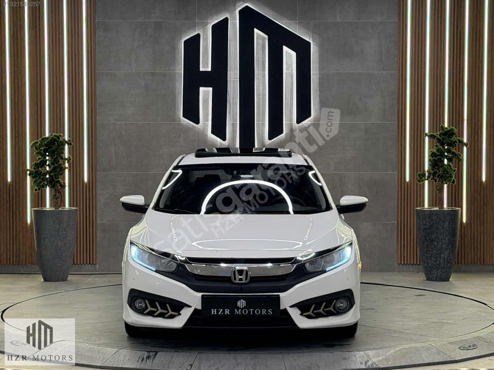 HZR MOTORS 2018 HONDA CİVİC 259.000 PEŞİN KALAN SENET/K.K TAKSİT