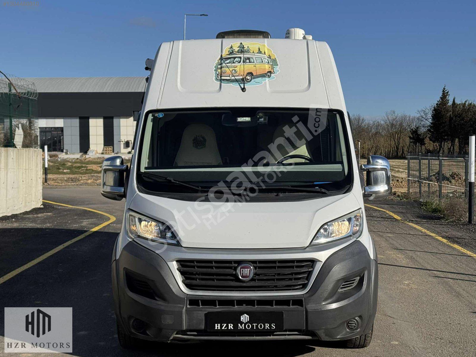HZR MOTORS FIAT 2016 MOTOKARAVAN KLIMA YATAK WEBASTO