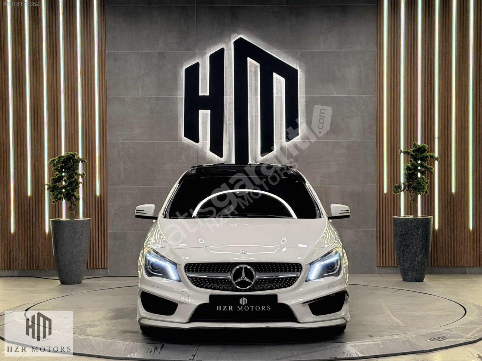 HZR MOTORS 2016 HATASIZ MERCEDES CLA 200 AMG CAM TAVAN BURMESTER