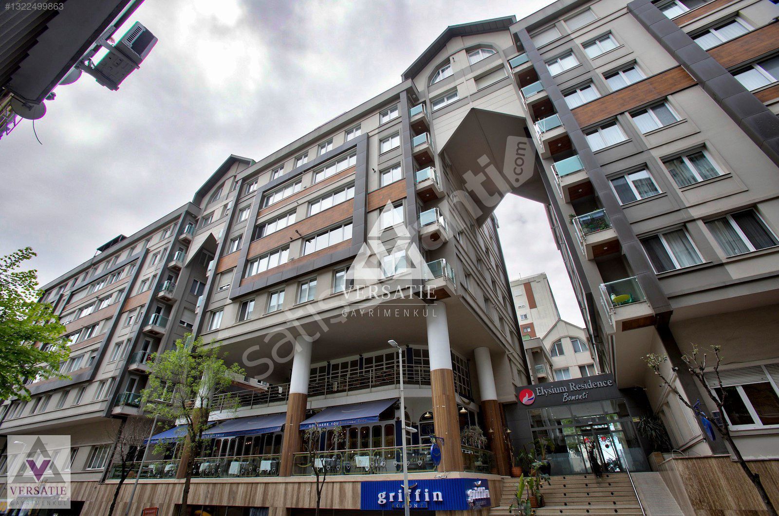 Bomonti Elysium'da Mobilyalı 2+1 Geniş Ferah Kiralık Residence