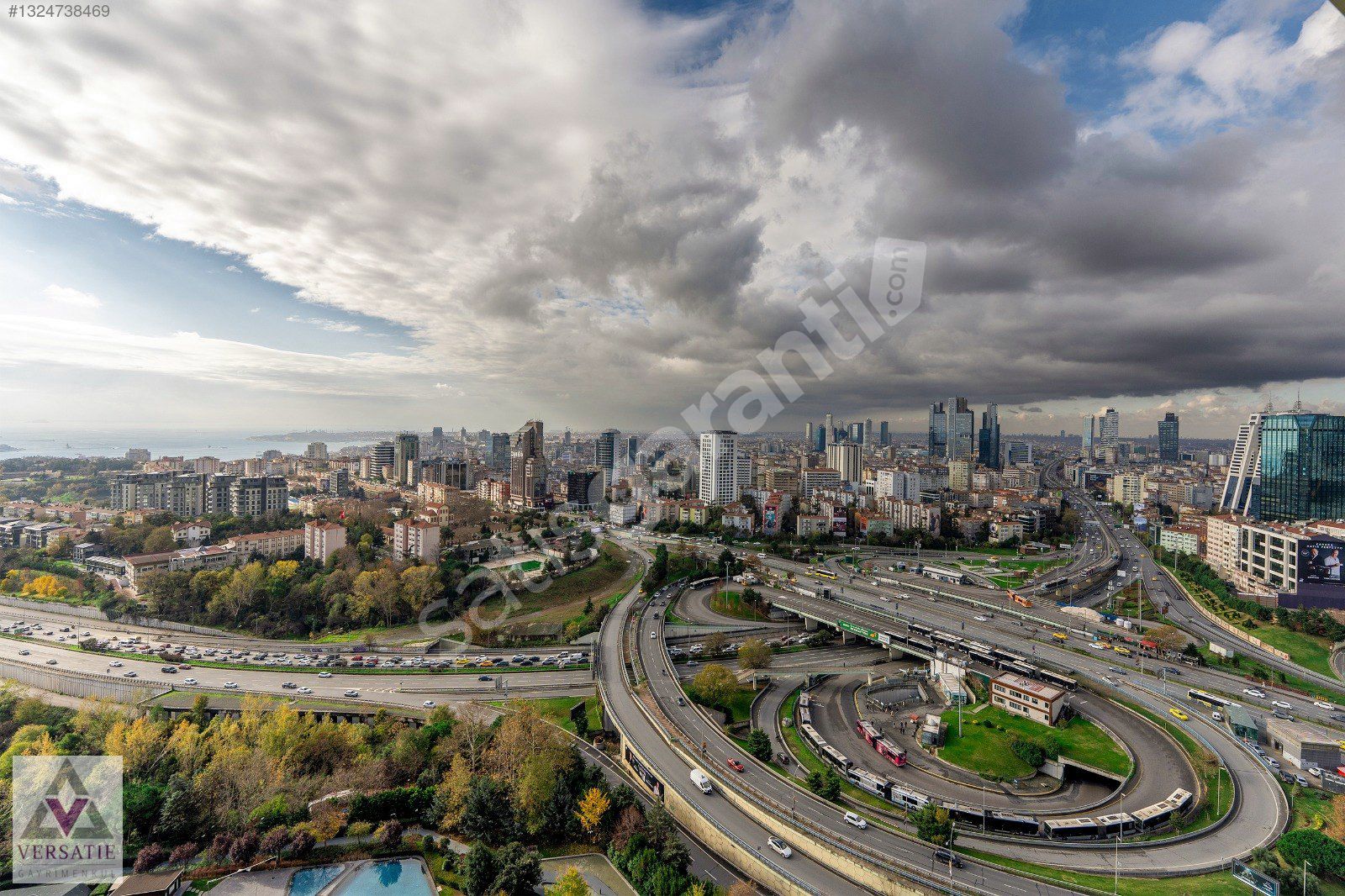 Zorlu Center R2'de Panoramik Manzaralı, Birleşik Residence