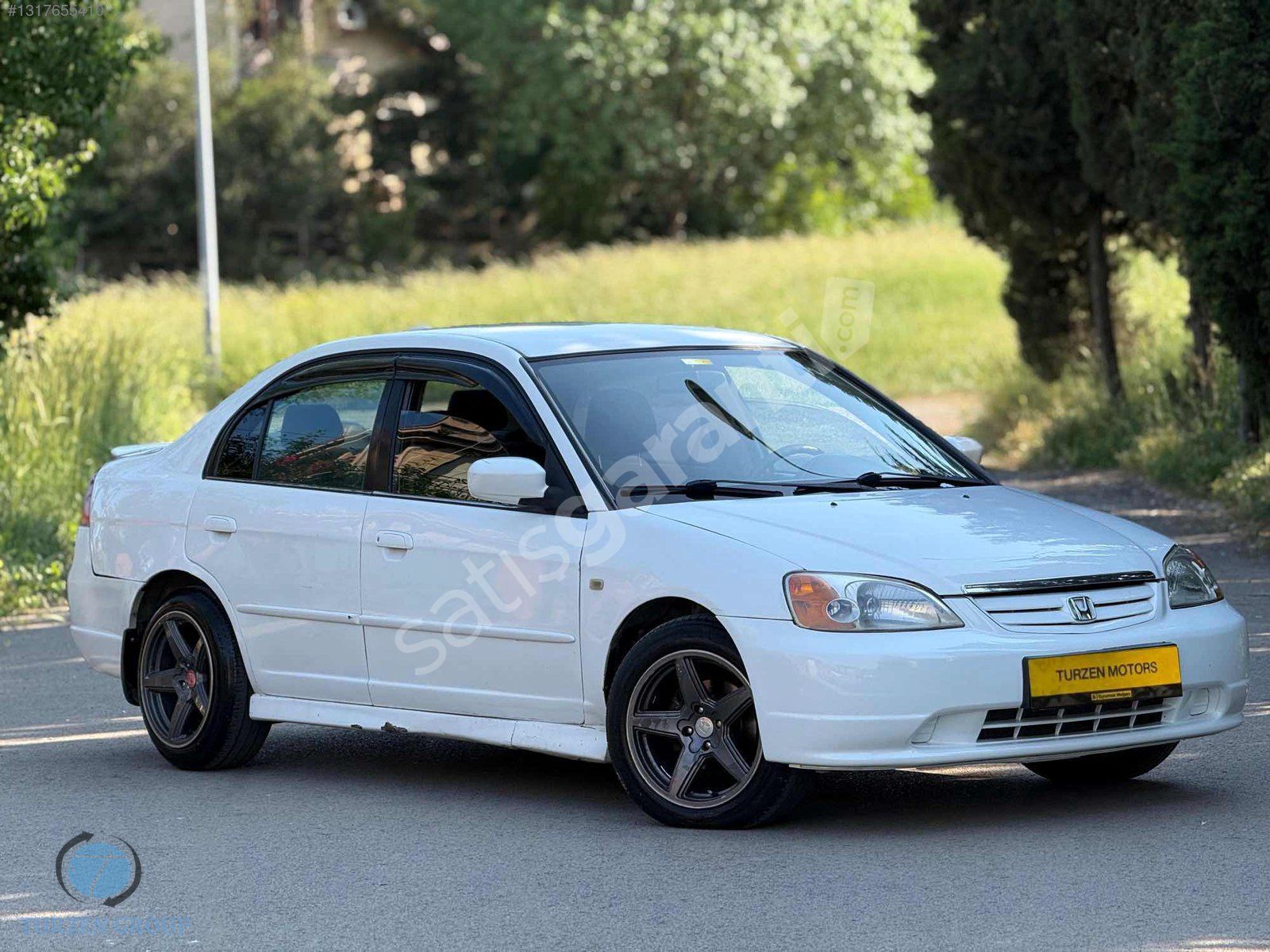 2001 MODEL YENİ KASA OTOMATİK 1.6 VTEC TAVAN BOYASIZ HONDA CİVİC