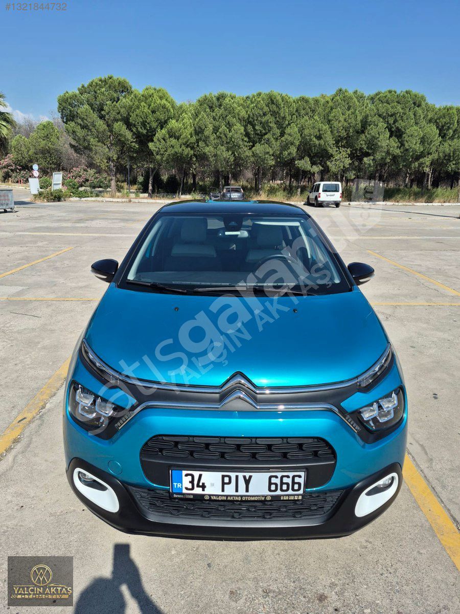 2023/2024 ÇIKIŞ CITROEN C3 SHİNE 110 HP OTOMOTİK- K.K. 12 TAKSİT