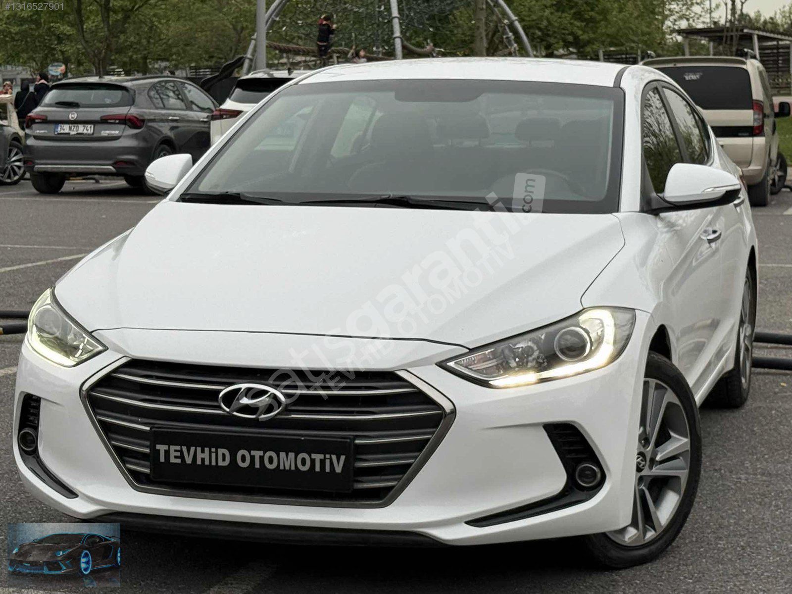 TEVHİD'DEN 2016 ELANTRA 85 BİN'KMDE FULL K.KARTA 12 TAKSİT