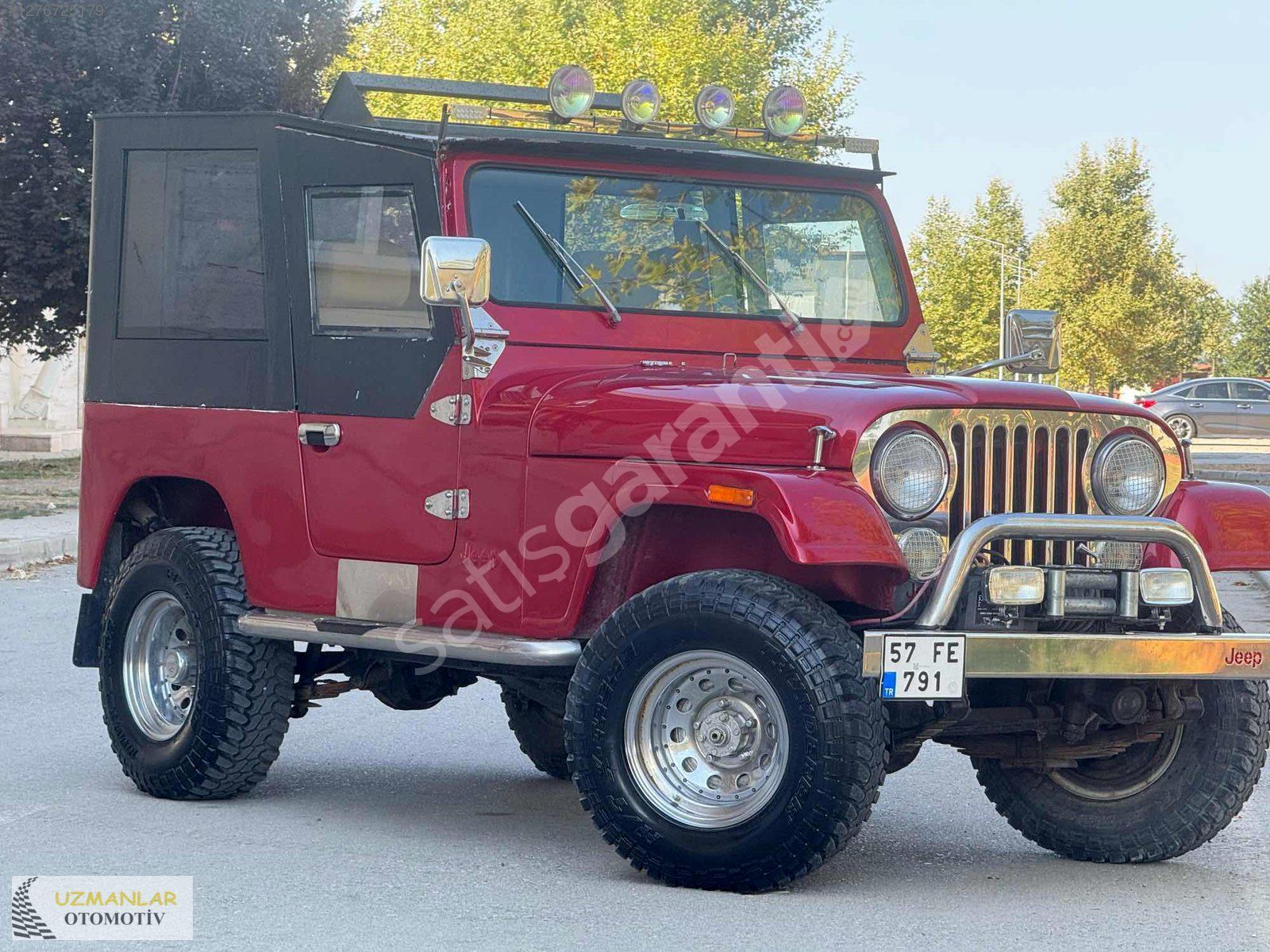 UZMANLAR OTOMOTİV'DEN JEEP CJ 5 1977 MODEL
