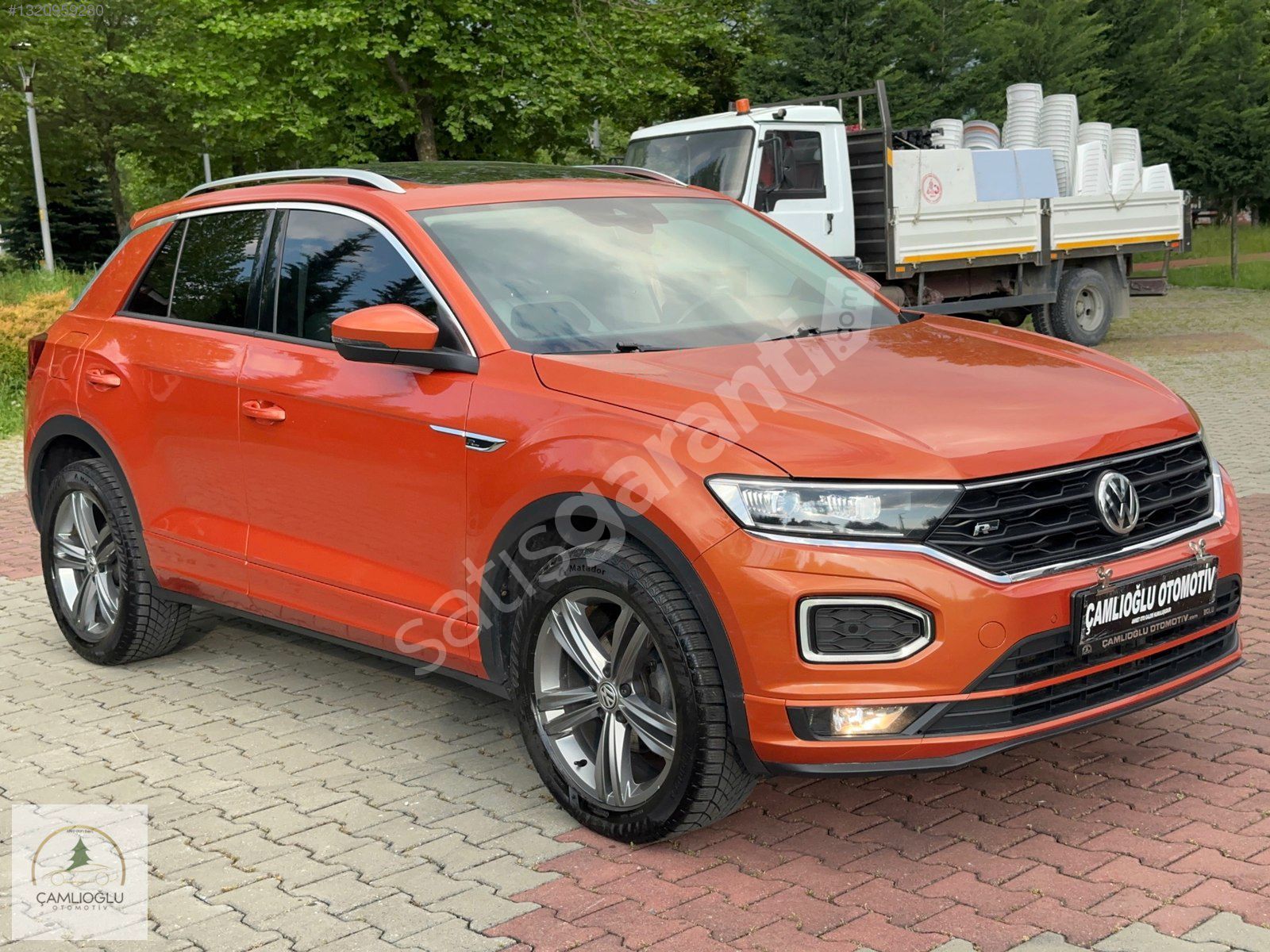 2019 T-ROC 1.5 R-LİNE-BOYASIZ-1 DEĞİŞEN-CAM TAVAN-18 AY TAKSİT-