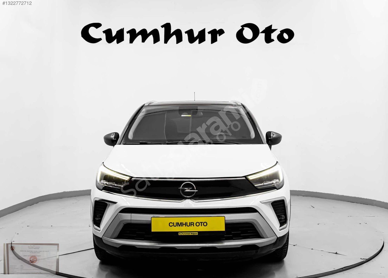 2022 CROSSLAND 1.5 D AT- EDITION CAM TAVAN HATASIZ 0,68 KREDİ
