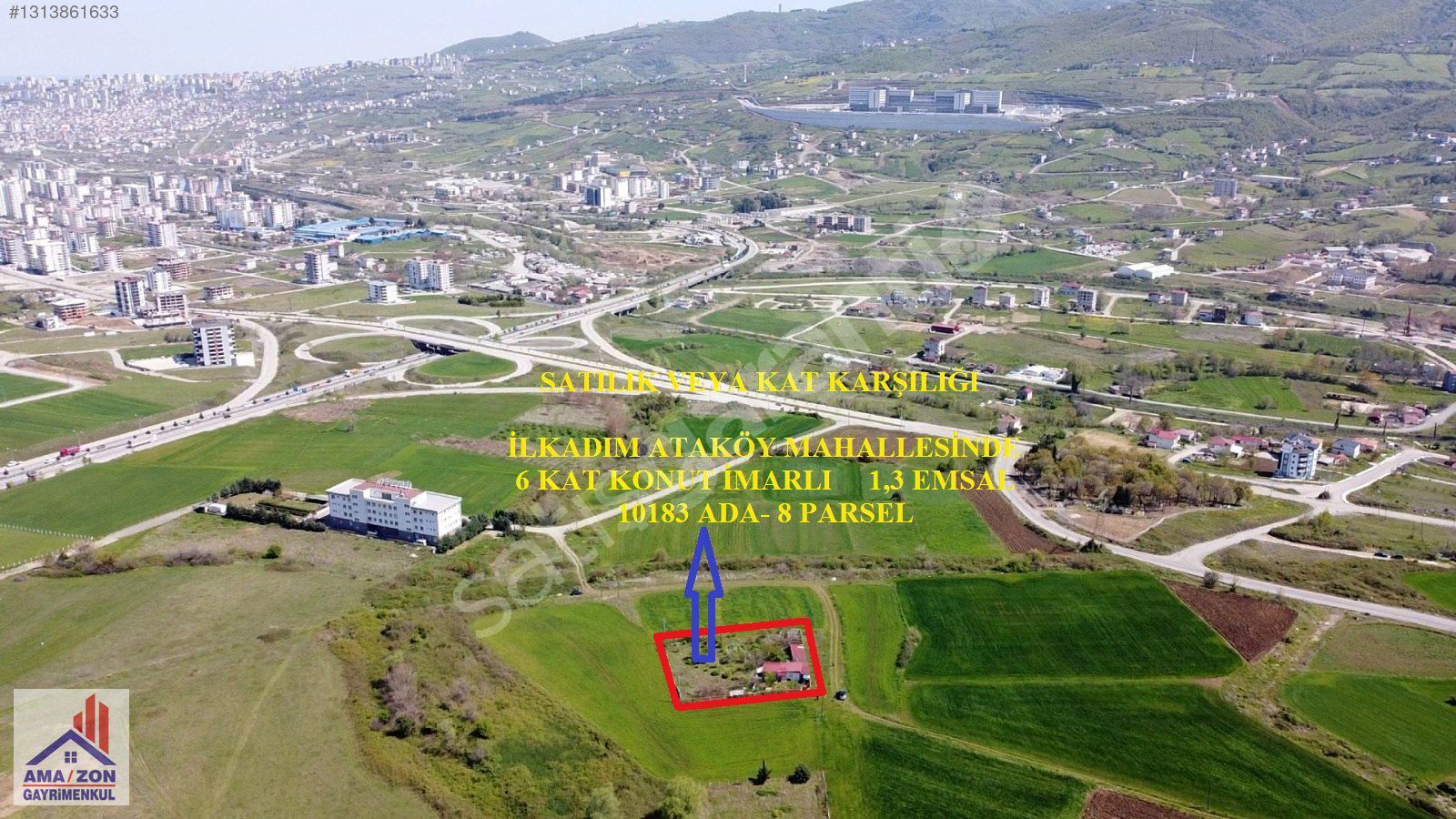 AMAZON'DAN ATAKÖY'DE 1436 m2, 6 KAT KONUT İMARLI ARSA
