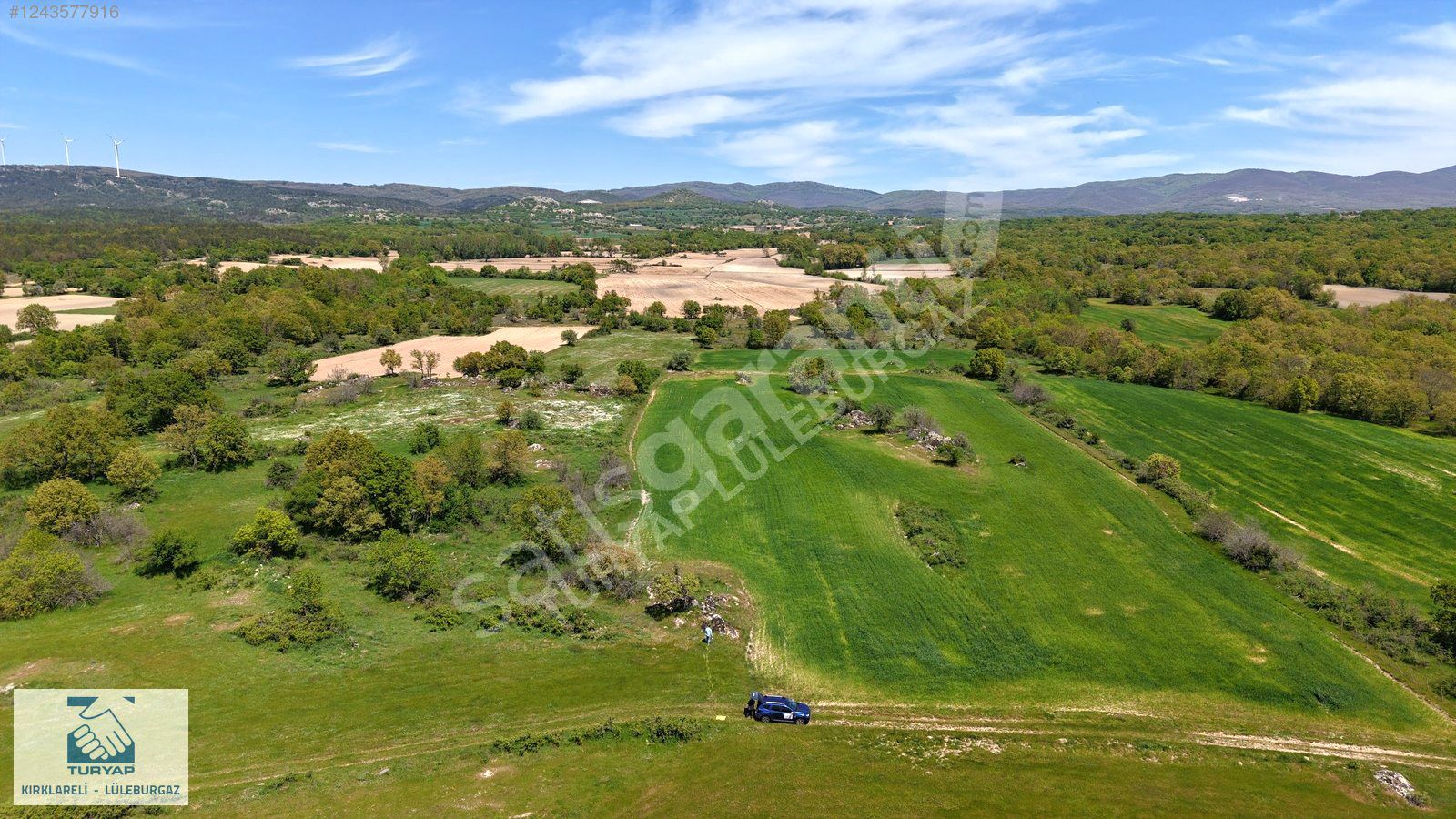 TURYAP'TAN PINARHİSAR ÇAYIRDERE'DE 14.242 m2 TARLA