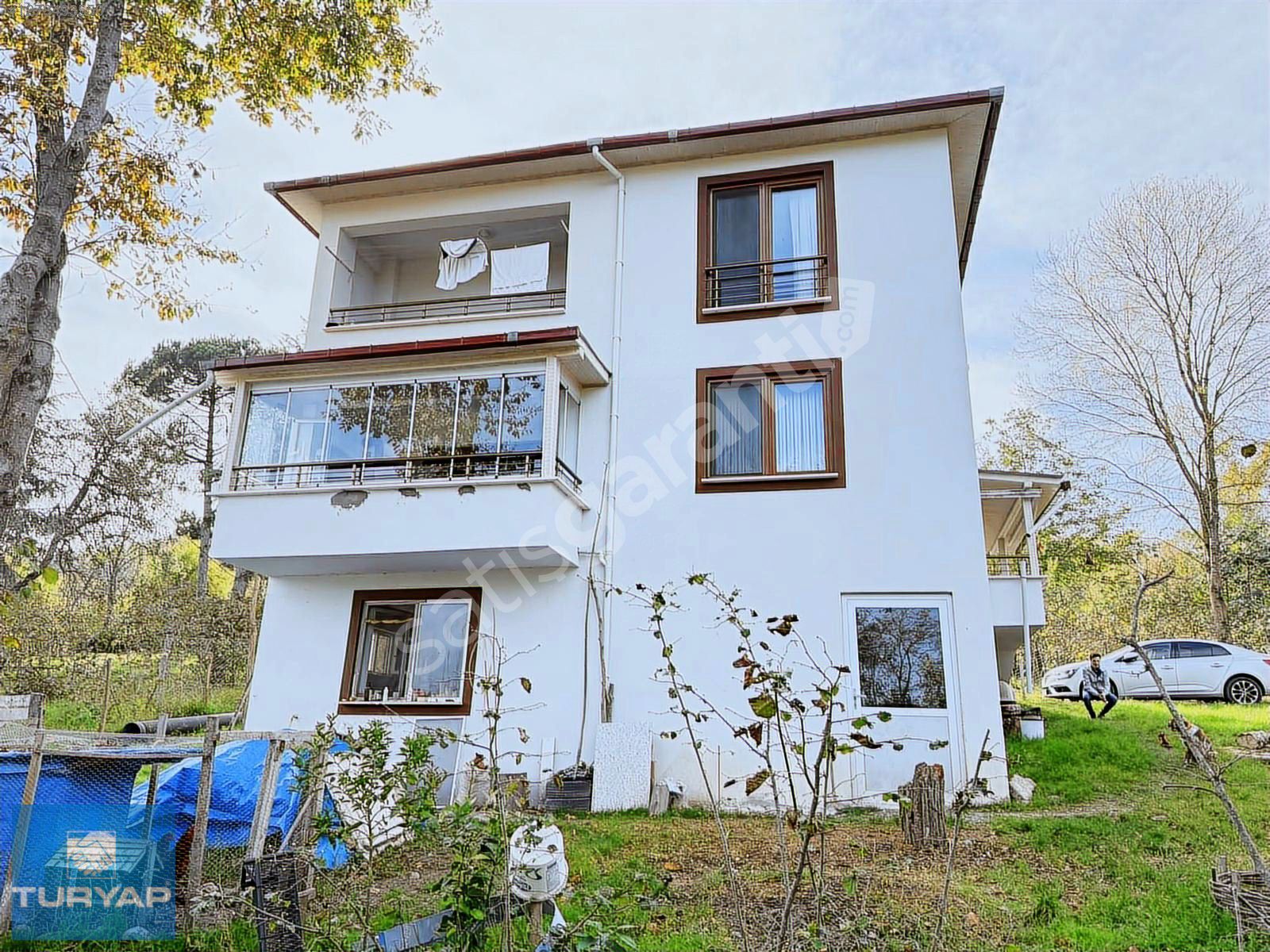 ORDU ALTINORDU ŞENKÖY SATILIK 1.200 M2 ARSA ÜZERİ DUBLEKS VİLLA