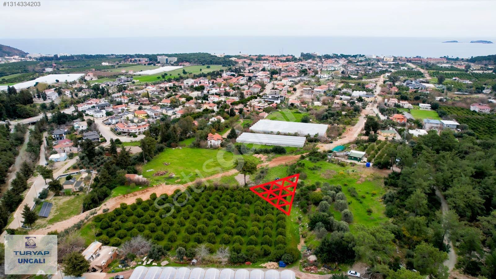 KEMER TEKİROVA DENİZ VE ORMAN MANZARALI İMARLI 762M2 İMARLI ARSA