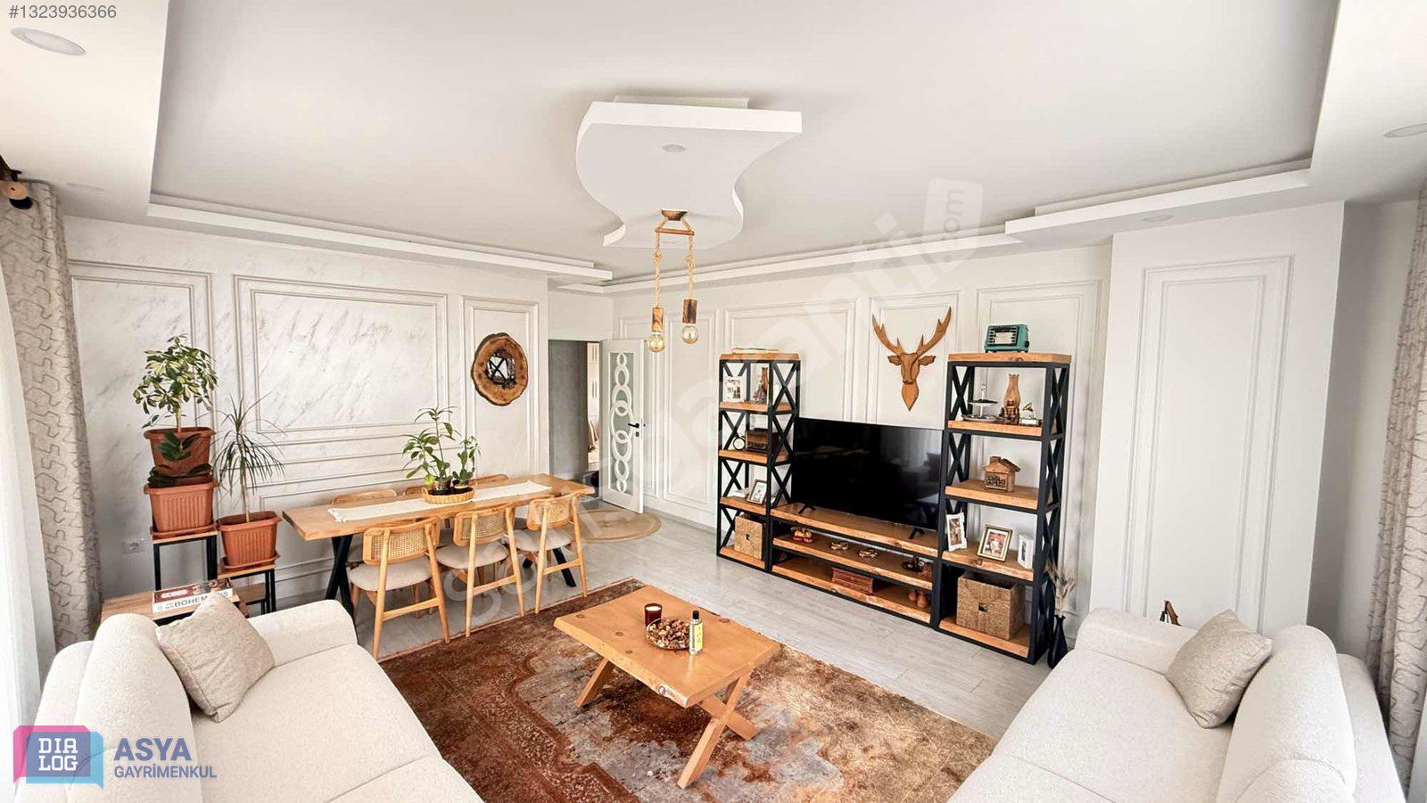 DiALOG'TAN EŞYALI 3+1 DAİRE