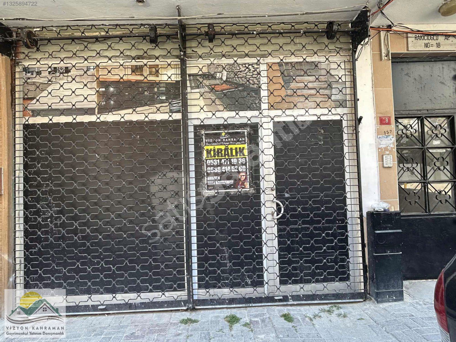 ALT KAYNARCADA 45 M2 CADDE ÜSTÜ KEPENKLİ VC Lİ DÜKKAN