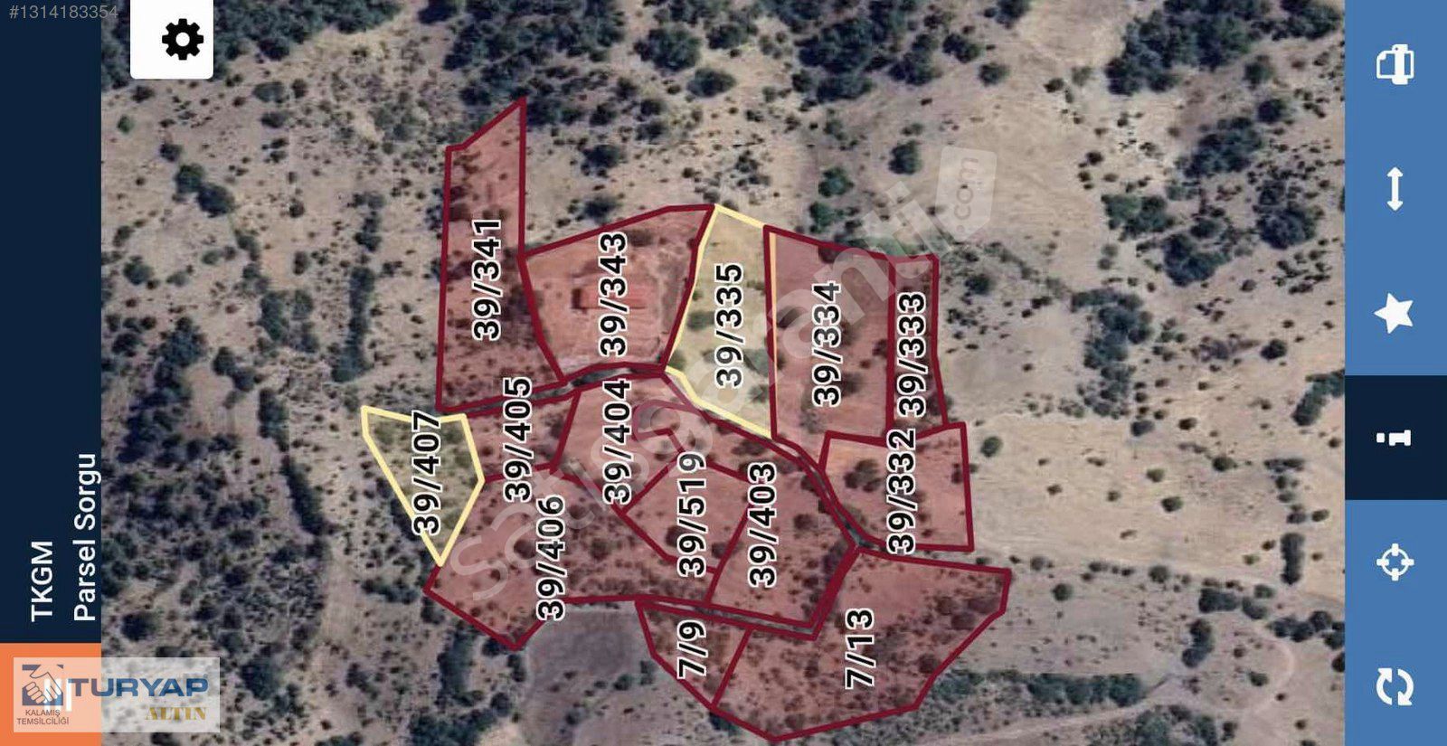 BİLECİK SÖĞÜTTE SATILIK 8.959 M2 ARSA