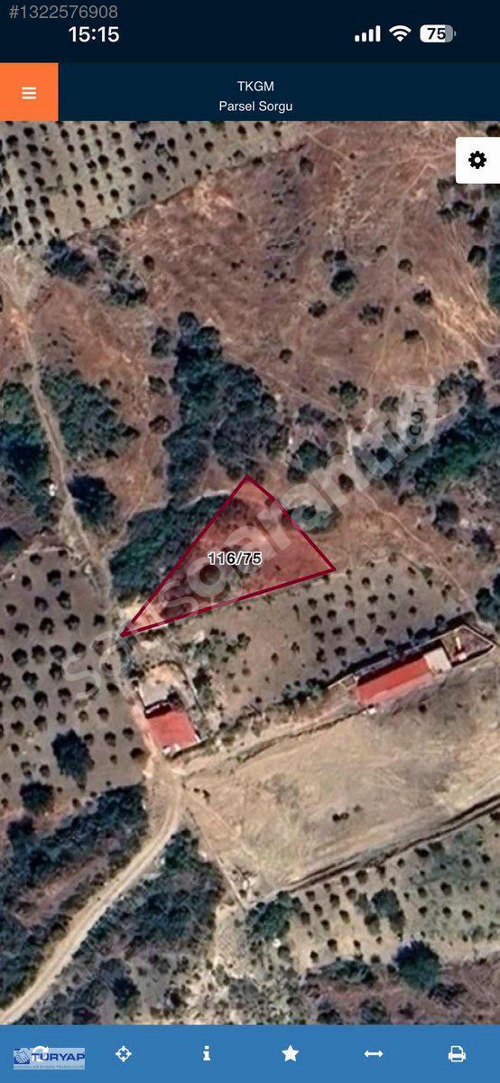 SARIÇUKURDA HARİKA MANZARALI 518 m2 ARSA