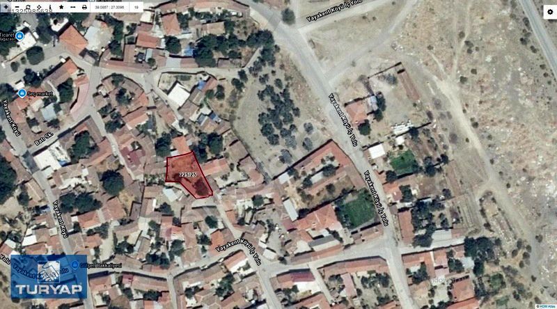 KINIK YAYAKENTTE 531 M2 KÖYİÇİ İMARLI SATILIK ARSA
