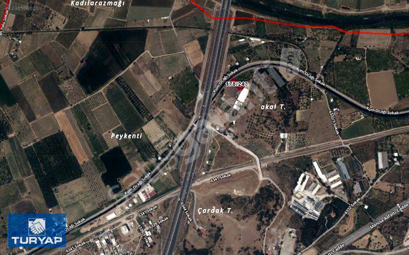 MENEMEN YAHŞELLİ DE 1.120 M2 YATIRIMLIK TARLA