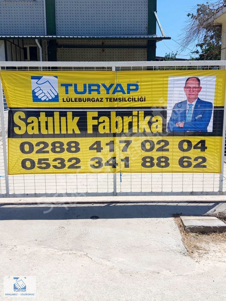 KIRKLARELİ OSB' DE SATILIK FABRİKA