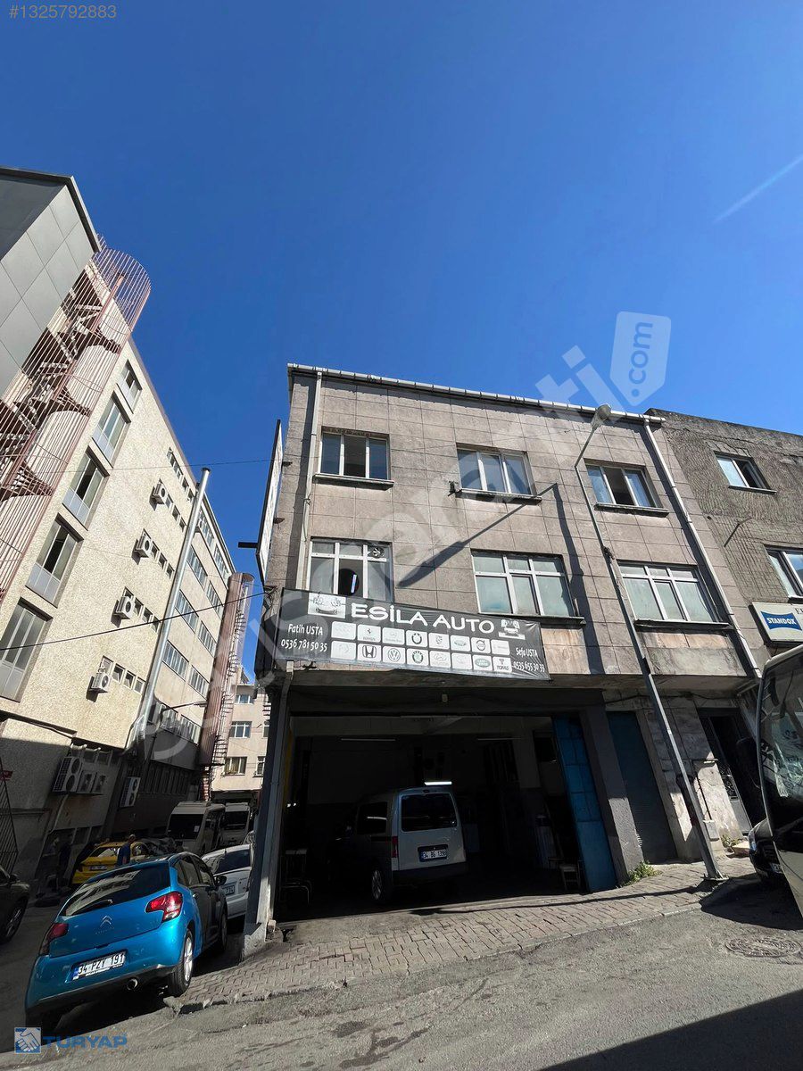 TURYAP ALPHA'DAN SATILIK 3 KATLI T2 İMARLI TİCARİ BİNA İSKANLI