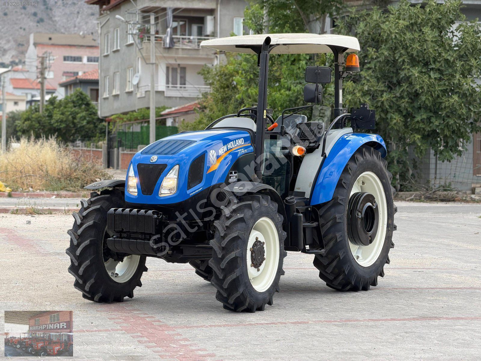 2022 NEW HOLLAND TT4.75 1600 SAATTE 4 LASTİK YENİ PS