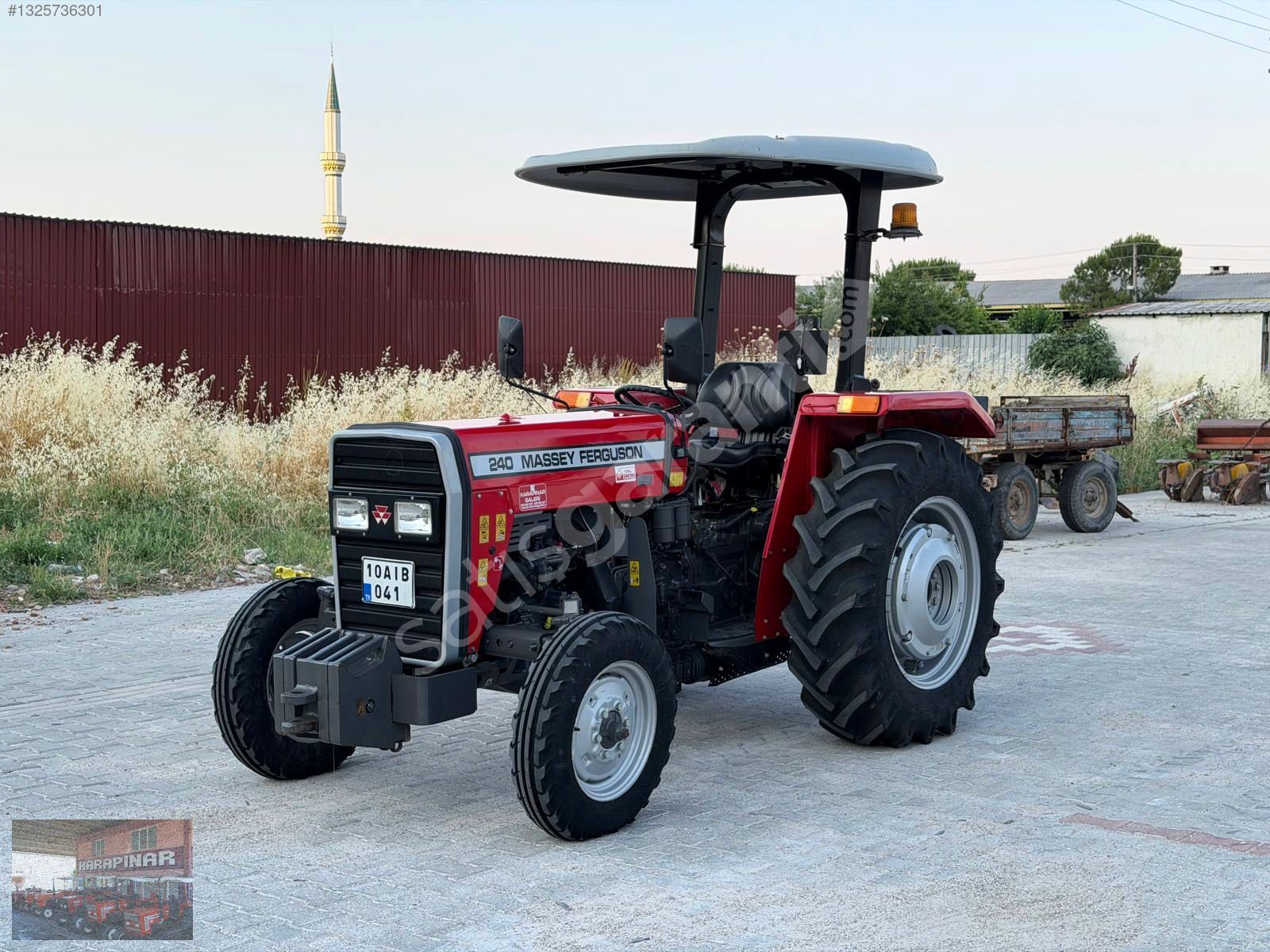 2022 MASSEY FERGUSON 240 BALATA FREN SIFIR AYARINDA