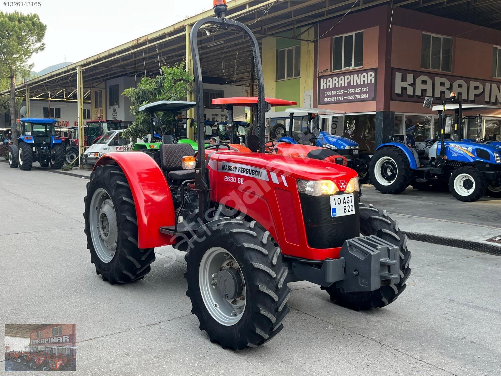 2015 MODEL MASSEY FERGUSON 2630GE BAHÇE ÇEKER
