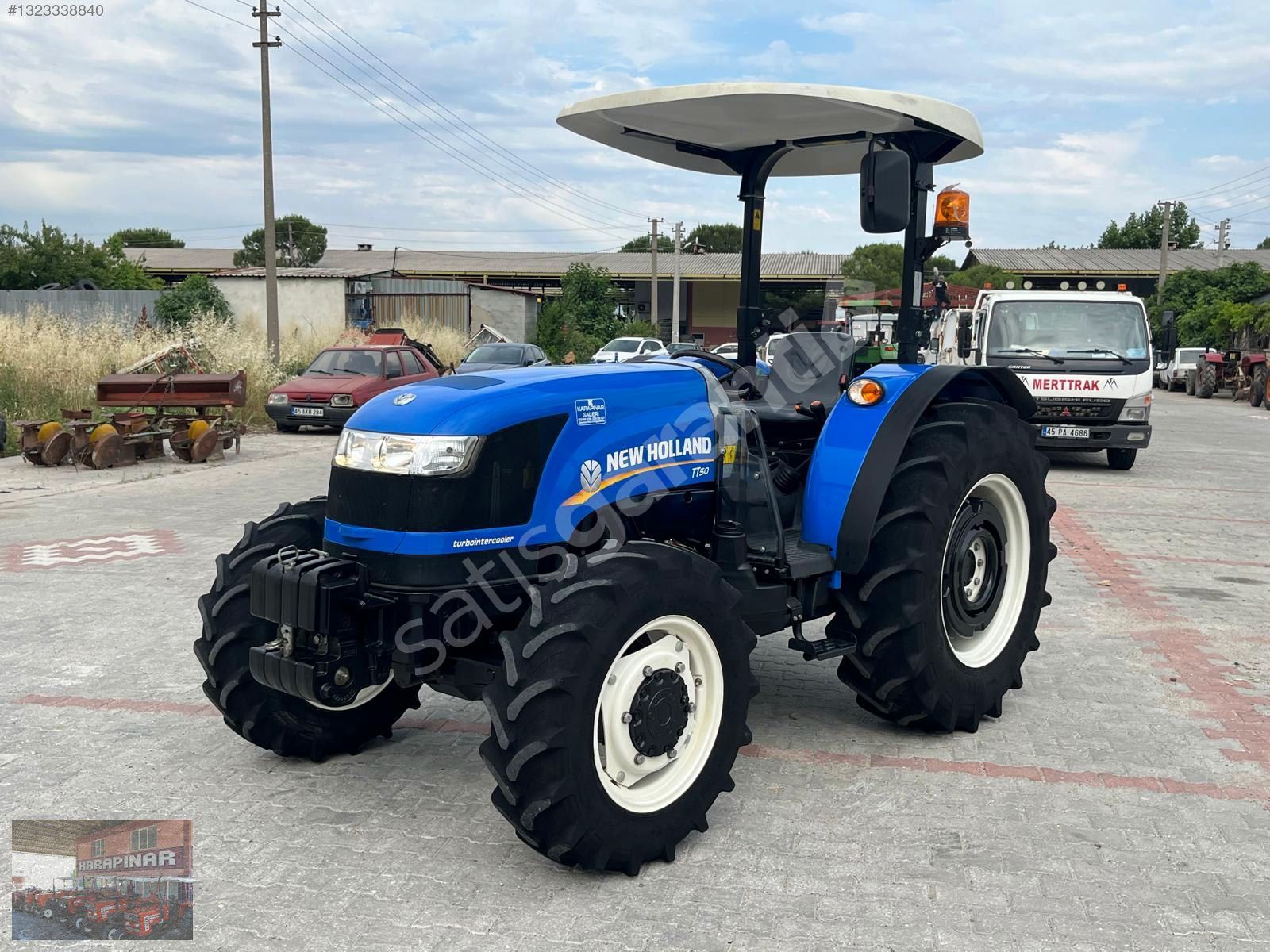 2017 NEW HOLLAND TT50 1600 SAATTE SINIF MAKİNA