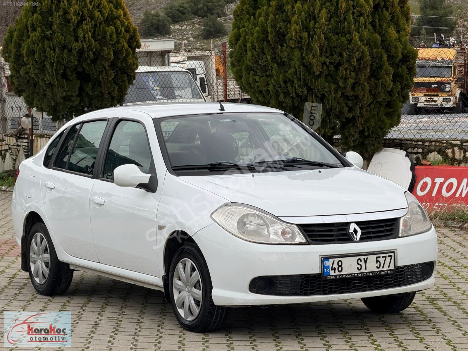 2012 RENAULT SYMBOL DEĞİŞENSİZ TRAMERSİZ SAFKAN BENZİNLİ KLİMALI