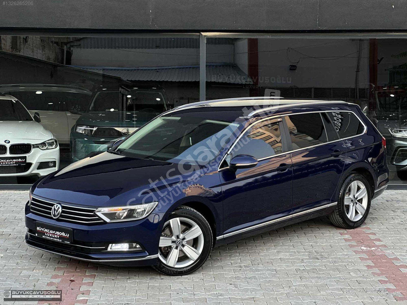 196.000KM BOYASIZ PASSAT VARİANT COMFORTLİNE LACİVERT+TABLETEKRN