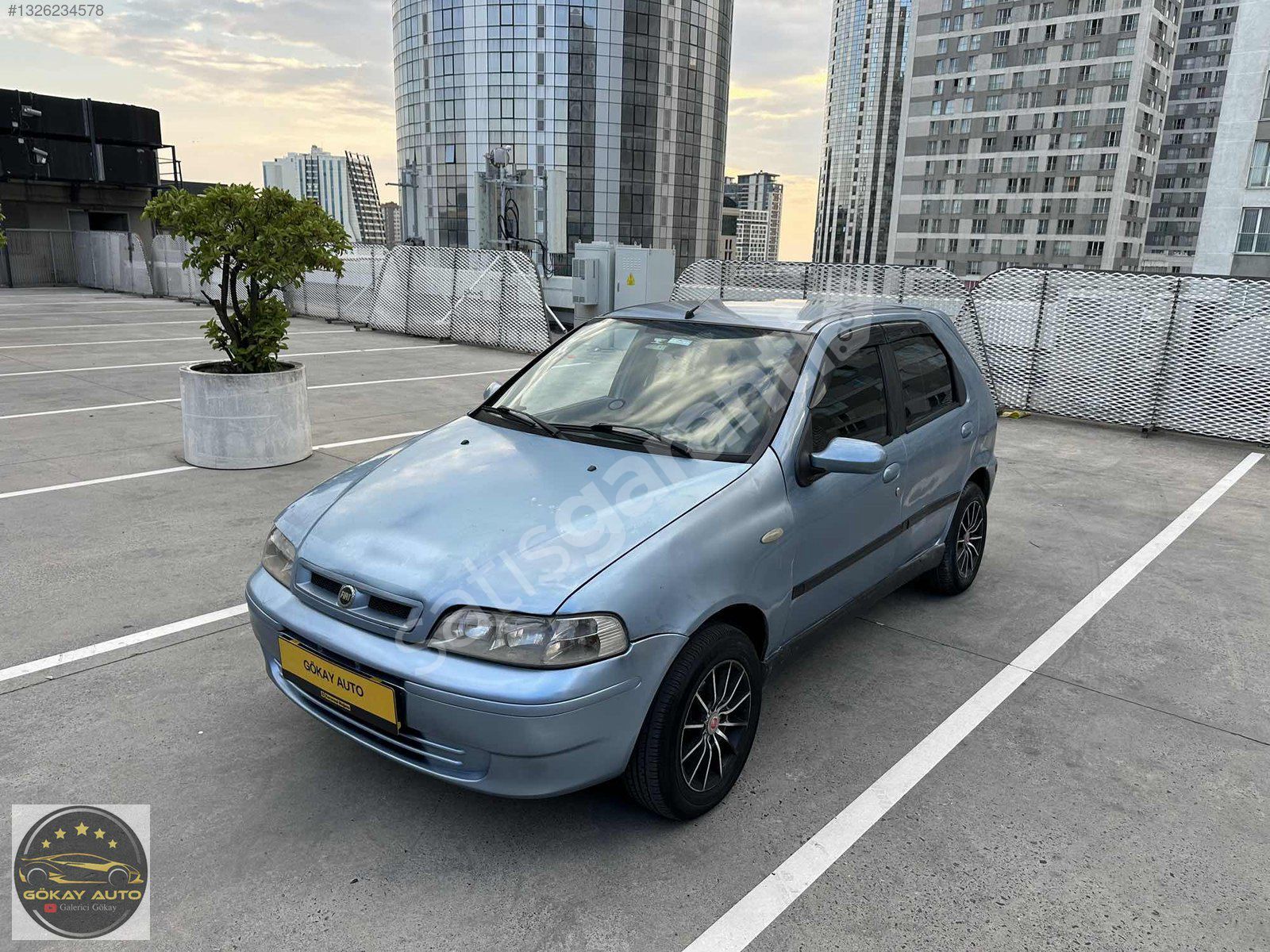 GÖKAY AUTO DAN 1.3 MULTIJET FİAT PALİO 5 KAPI MAVİ BONCUK