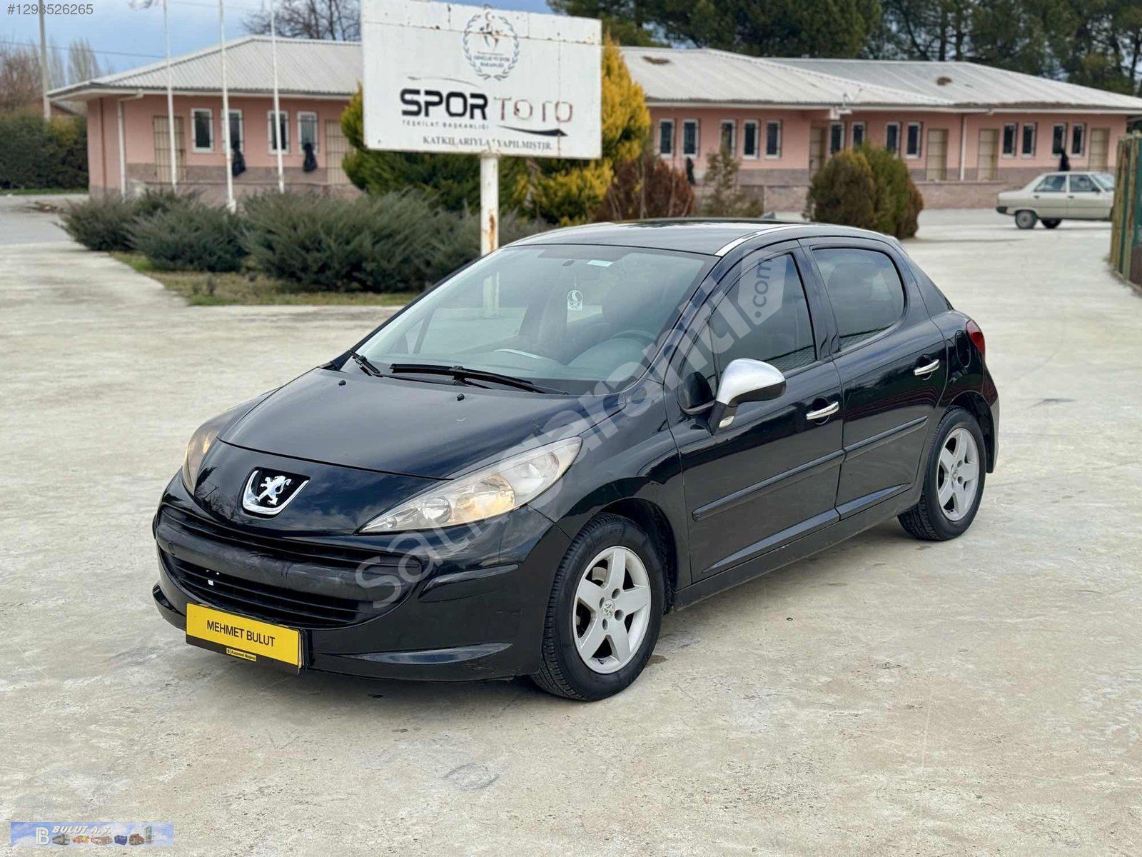 2007 PEUGEOUT 207 1.4HDİ-TRENDY-DEĞİŞENSİZ-BAKIMLI-KLİMALİ-70HP