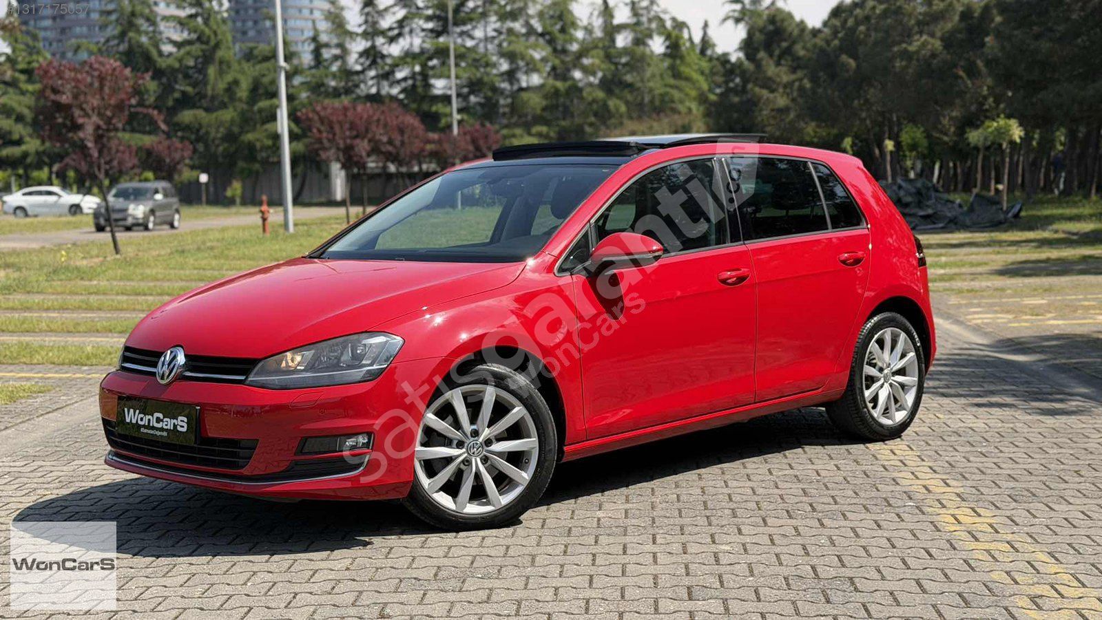 2016+WWGOLF+1.4TSİ+HİGHLİNE+SUNROOF+117+BİNDE+WON CARS