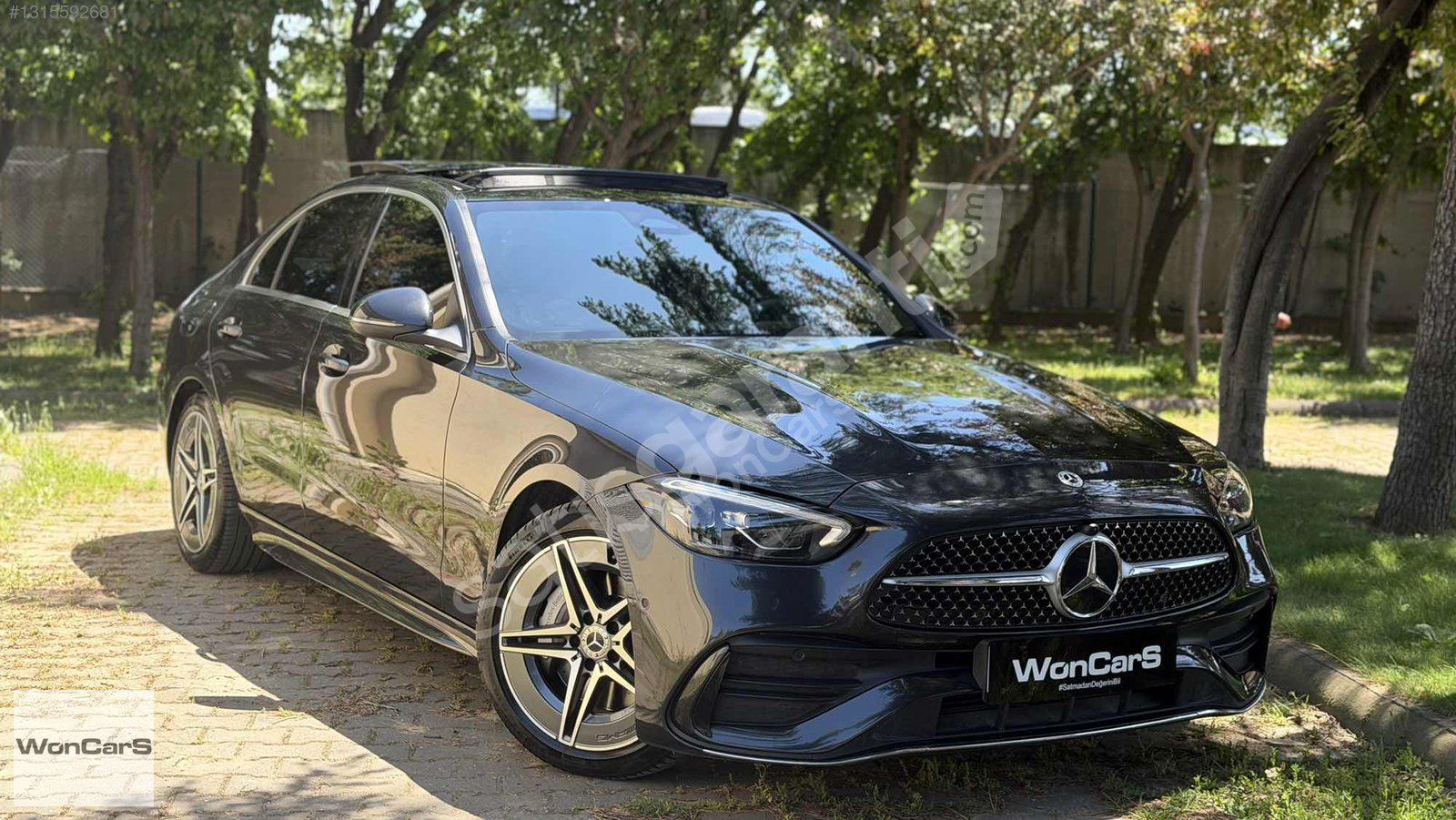 2022 C200 AMG 4MATİC 23 BİNDE KM HATASIZ İLK EL WONCARS YEŞİLKÖY
