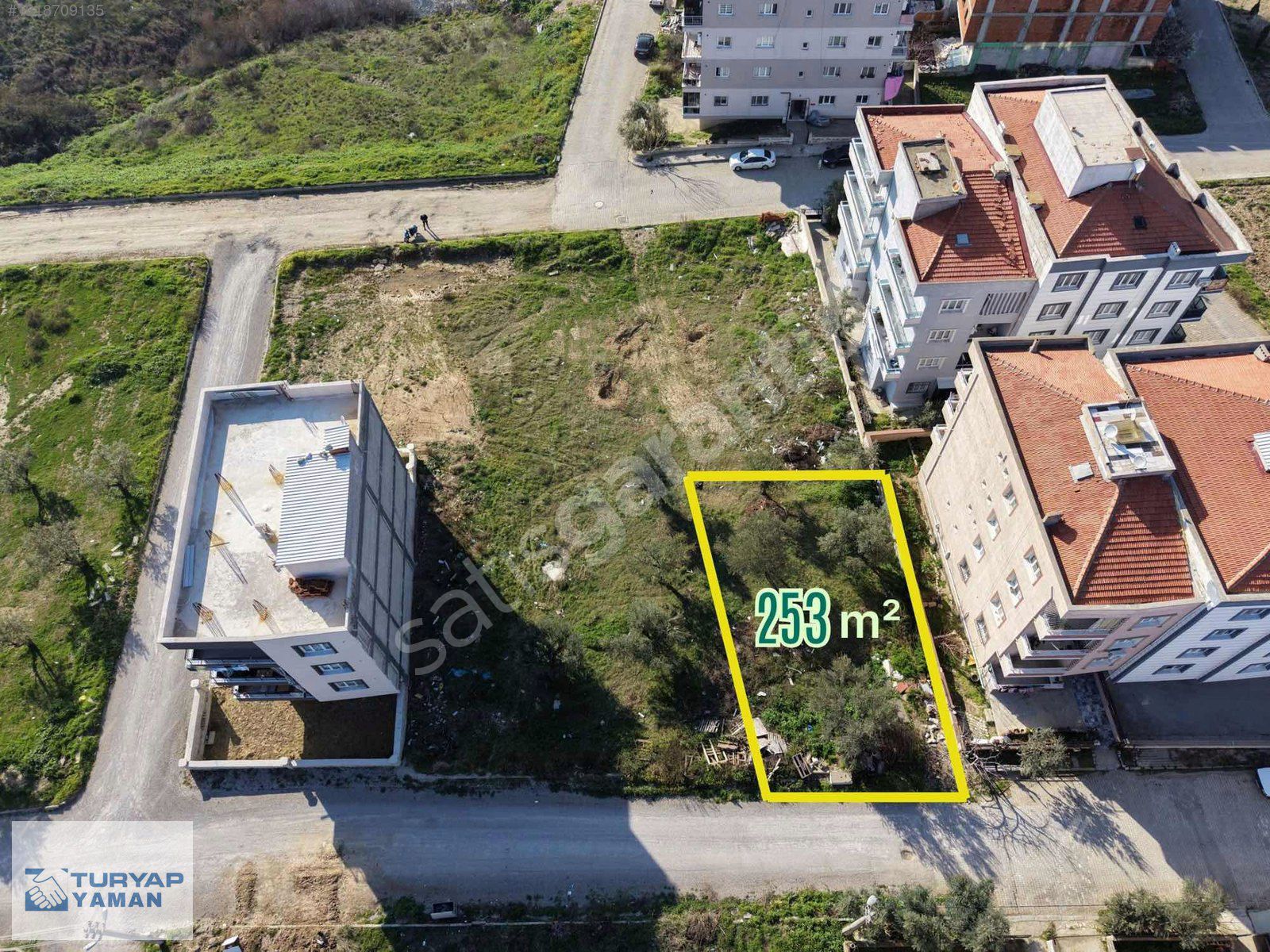 SELVİLİTEPE MAH 253 M2 4 KAT İMARLI SATILIK ARSA